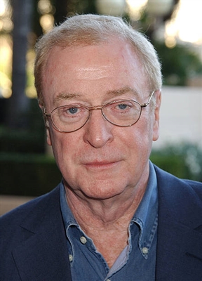 Michael Caine poster with hanger