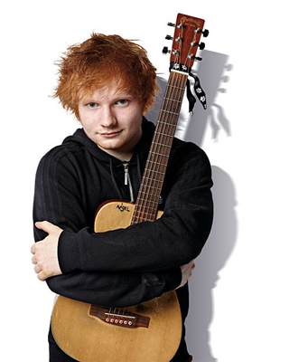 Ed Sheeran metal framed poster