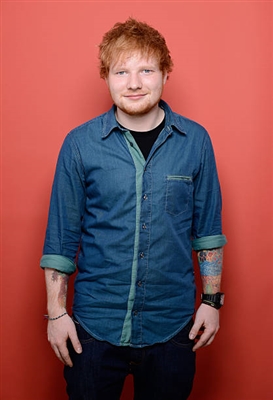 Ed Sheeran metal framed poster