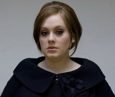 Adele poster with hanger