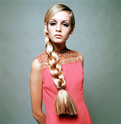 Twiggy poster with hanger