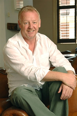 Les Dennis poster with hanger