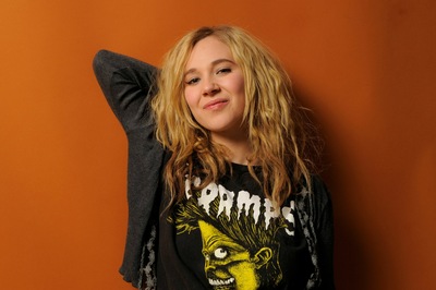 Juno Temple poster with hanger
