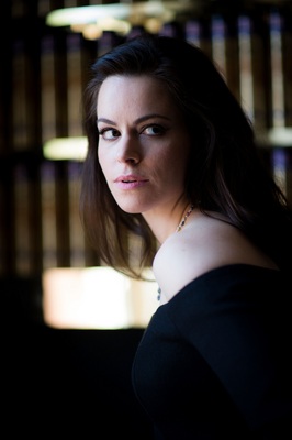 Emily Hampshire canvas poster
