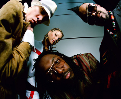 Black Eyed Peas metal framed poster