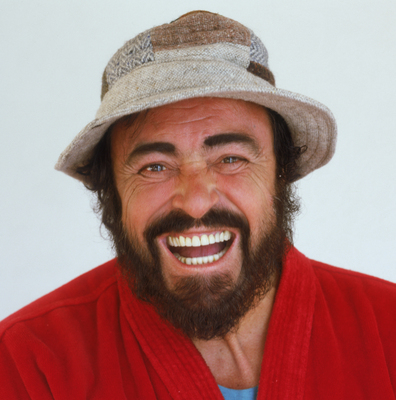Luciano Pavarotti pillow