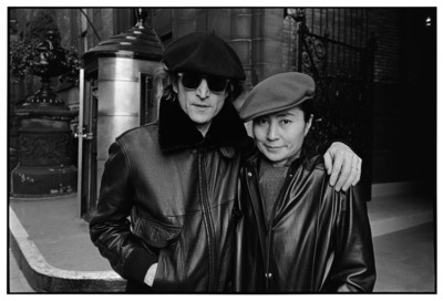John Lennon and Yoko Ono pillow