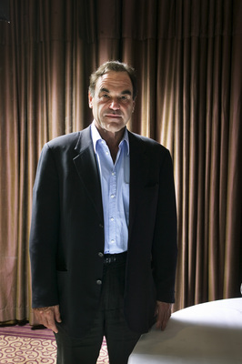 Oliver Stone pillow