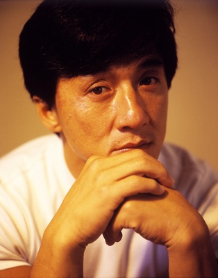 Jackie Chan wood print