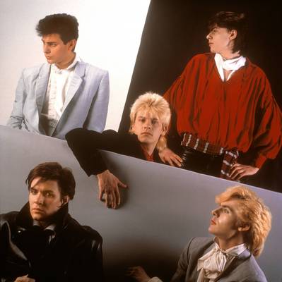 Duran Duran poster with hanger