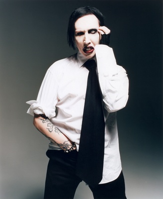 Marilyn Manson canvas poster