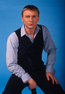 Daniel Craig poster with hanger