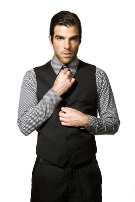 Zachary Quinto metal framed poster