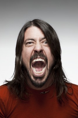 Dave Grohl wood print