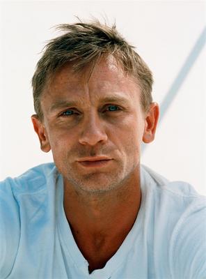 Daniel Craig wooden framed poster