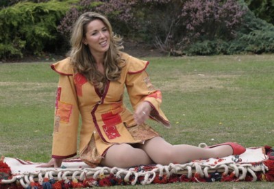 Claire Sweeney pillow