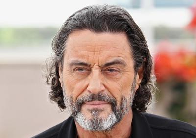 Ian Mcshane poster with hanger