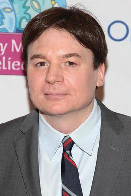 Mike Myers poster with hanger