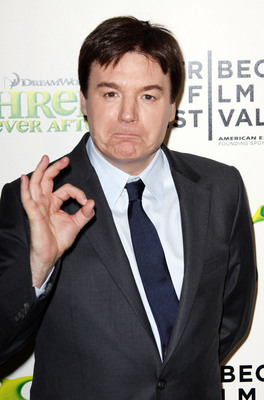 Mike Myers wooden framed poster