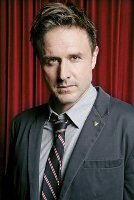 David Arquette poster with hanger