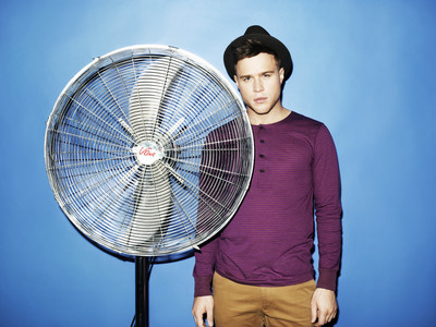 Olly Murs poster with hanger