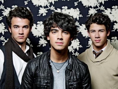 the Jonas Brothers poster with hanger