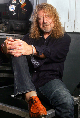 Robert Plant poster with hanger