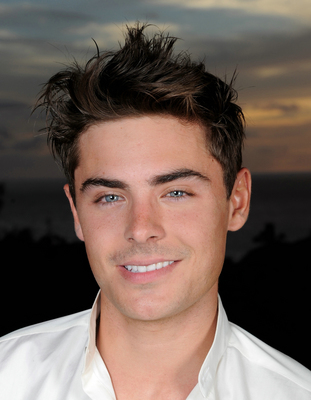 Zac Efron poster with hanger