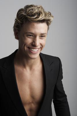 Mitch Hewer poster with hanger