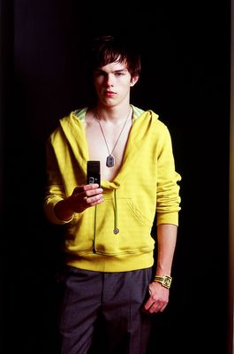 Nicholas Hoult poster with hanger