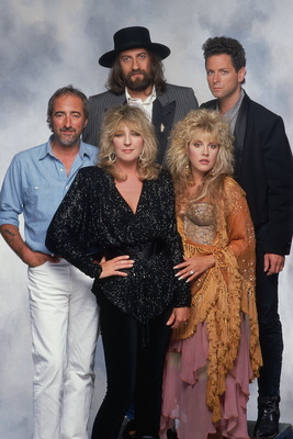 Fleetwood Mac poster with hanger