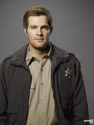 Geoff Stults poster with hanger