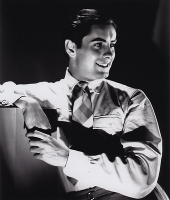 Tyrone Power poster with hanger