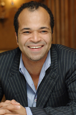 Jeffrey Wright poster with hanger