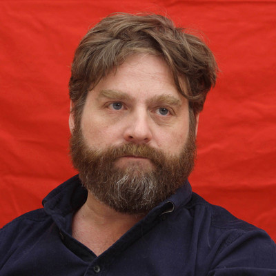 Zach Galifianakis poster with hanger