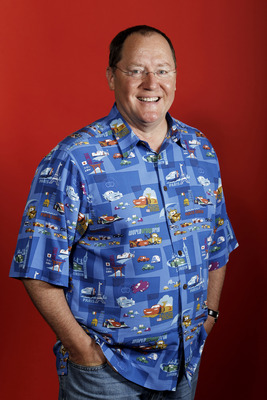 John Lasseter poster with hanger