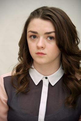 Maisie Williams wooden framed poster