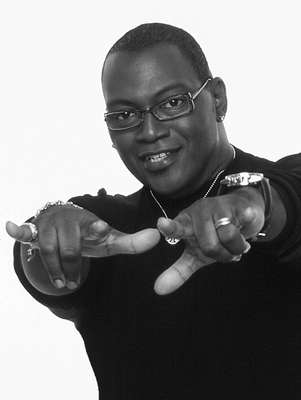 Randy Jackson poster with hanger