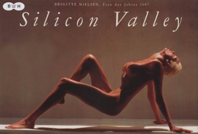 Brigitte Nielsen metal framed poster