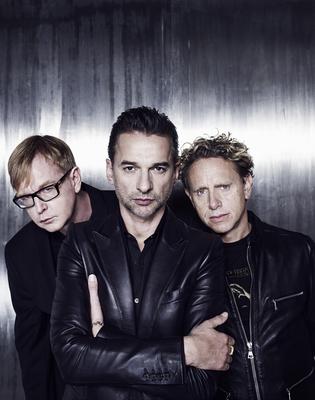 Depeche Mode wood print