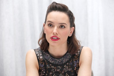 Daisy Ridley poster with hanger
