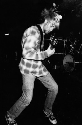 Kurt Cobain metal framed poster
