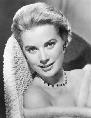 Grace Kelly poster with hanger