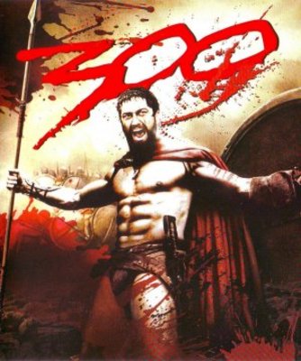 300 movie poster (2006) Stickers MOV_0016c098