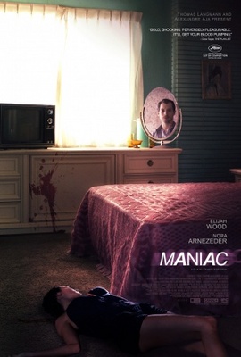 Maniac movie poster (2012) pillow