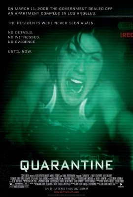 Quarantine movie poster (2008) pillow