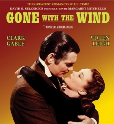 Gone with the Wind movie poster (1939) wood print