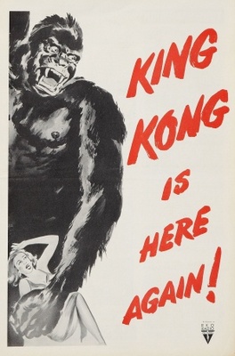 King Kong movie poster (1933) pillow