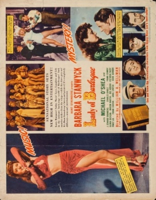 Lady of Burlesque movie poster (1943) mouse pad