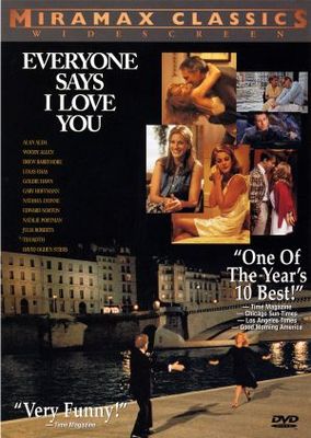 Everyone Says I Love You movie poster (1996) wood print